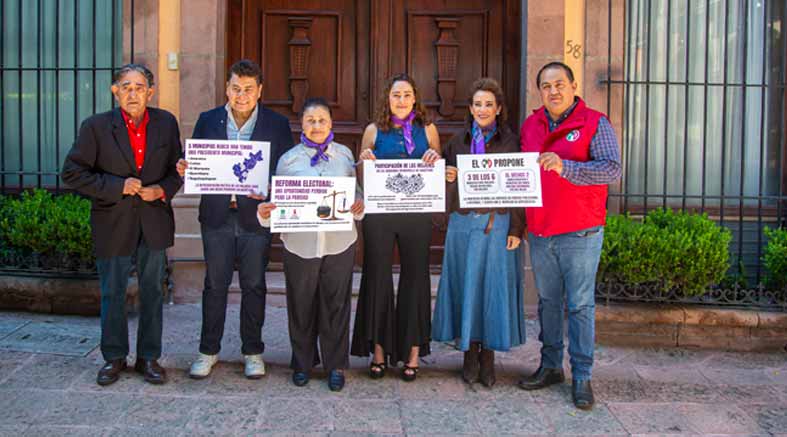 El PRI exige una reforma electoral con paridad real